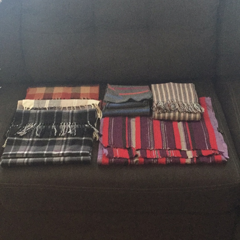 6 different scarf 🧣🧶🧣